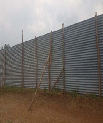 Site Camp Hoarding Image